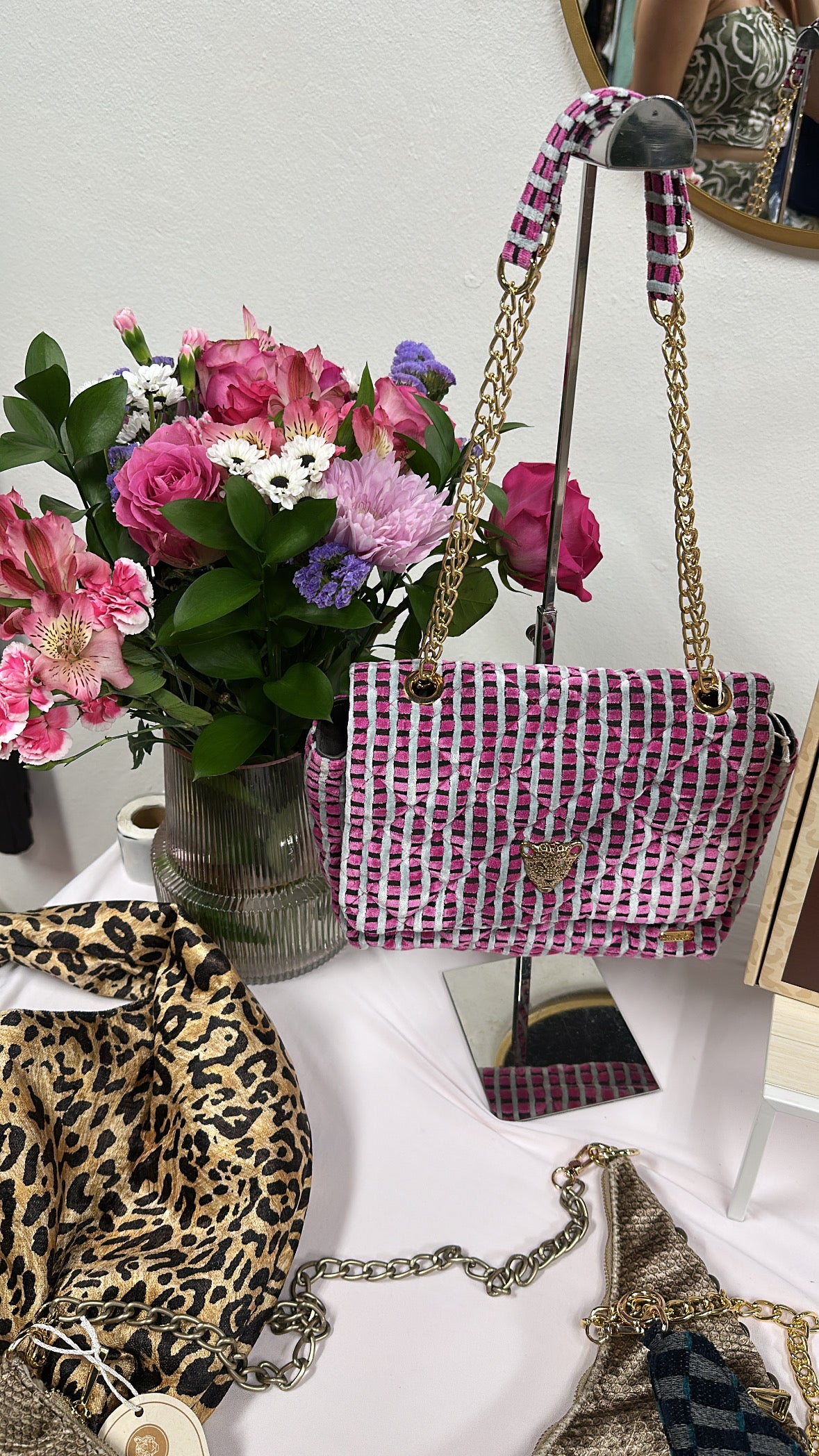Flap Bag- Pink