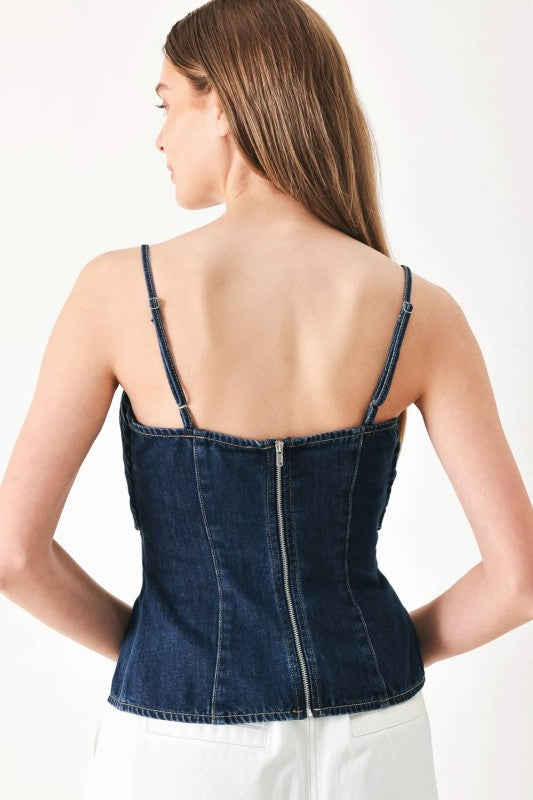 Dark Denim Top
