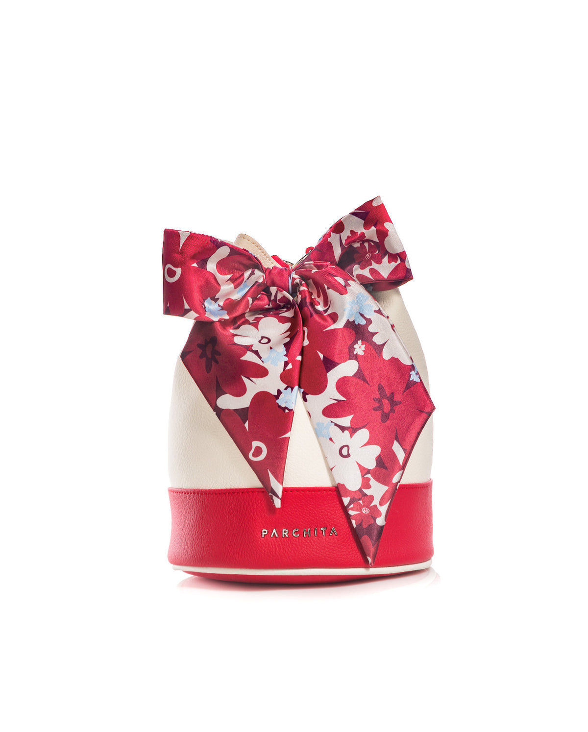 Bolso Vilma Rojo Ivory x Cherry- The Garden