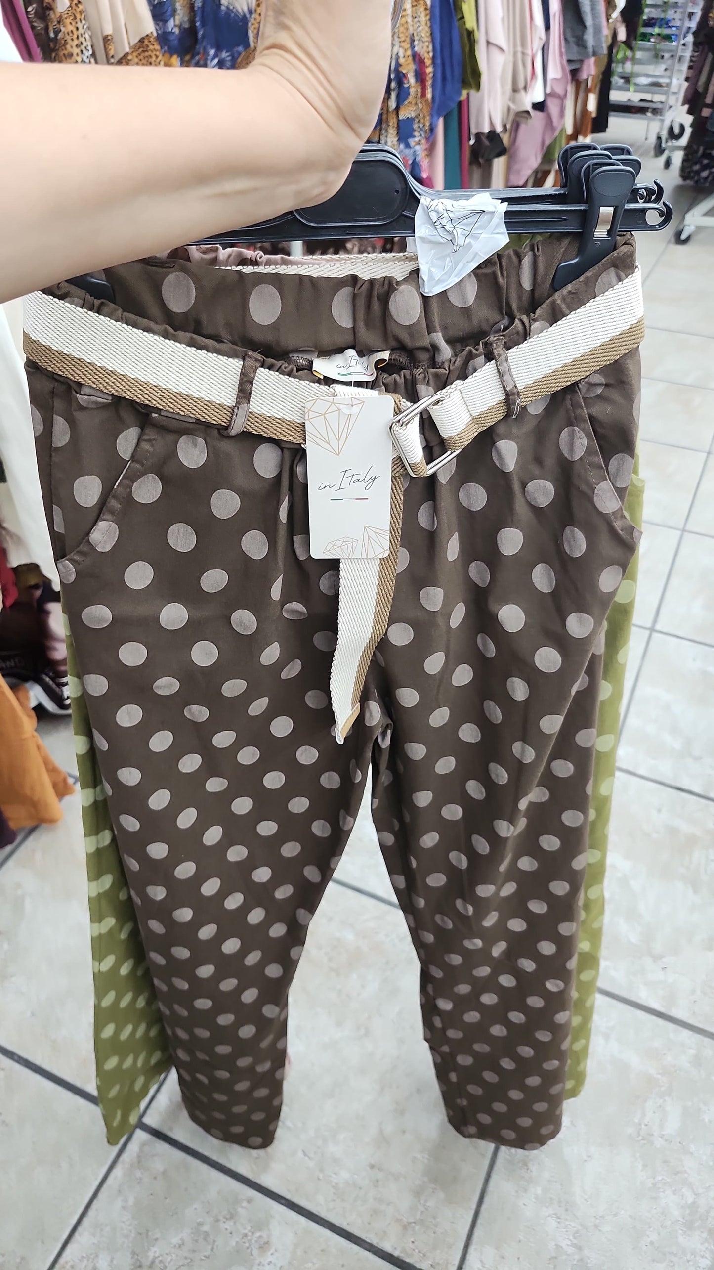 Polka Dots Fall Pants 🇮🇹