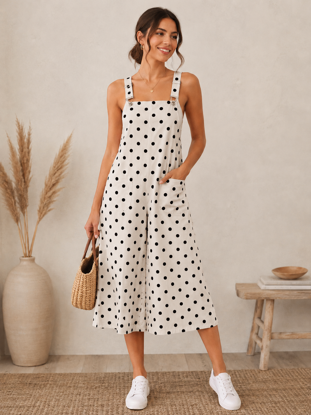 Polka Dot Jumpsuit