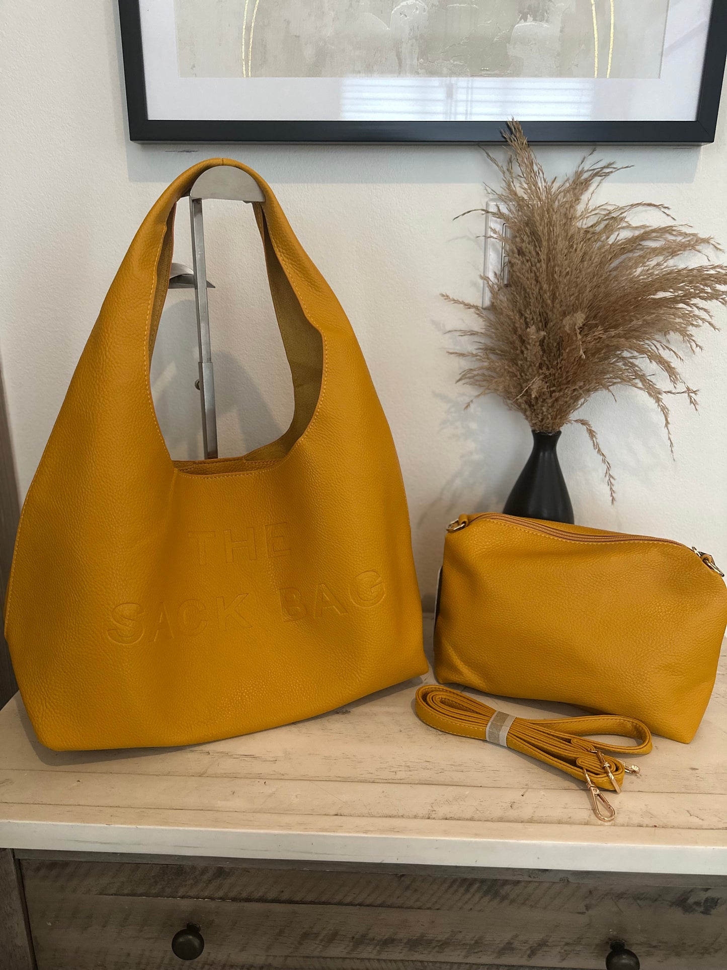 The Sack Bag- Mustard