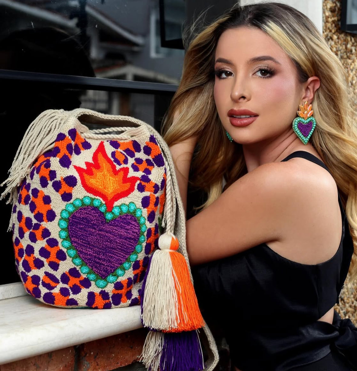 Bolso Wayuu (007)- 🇨🇴