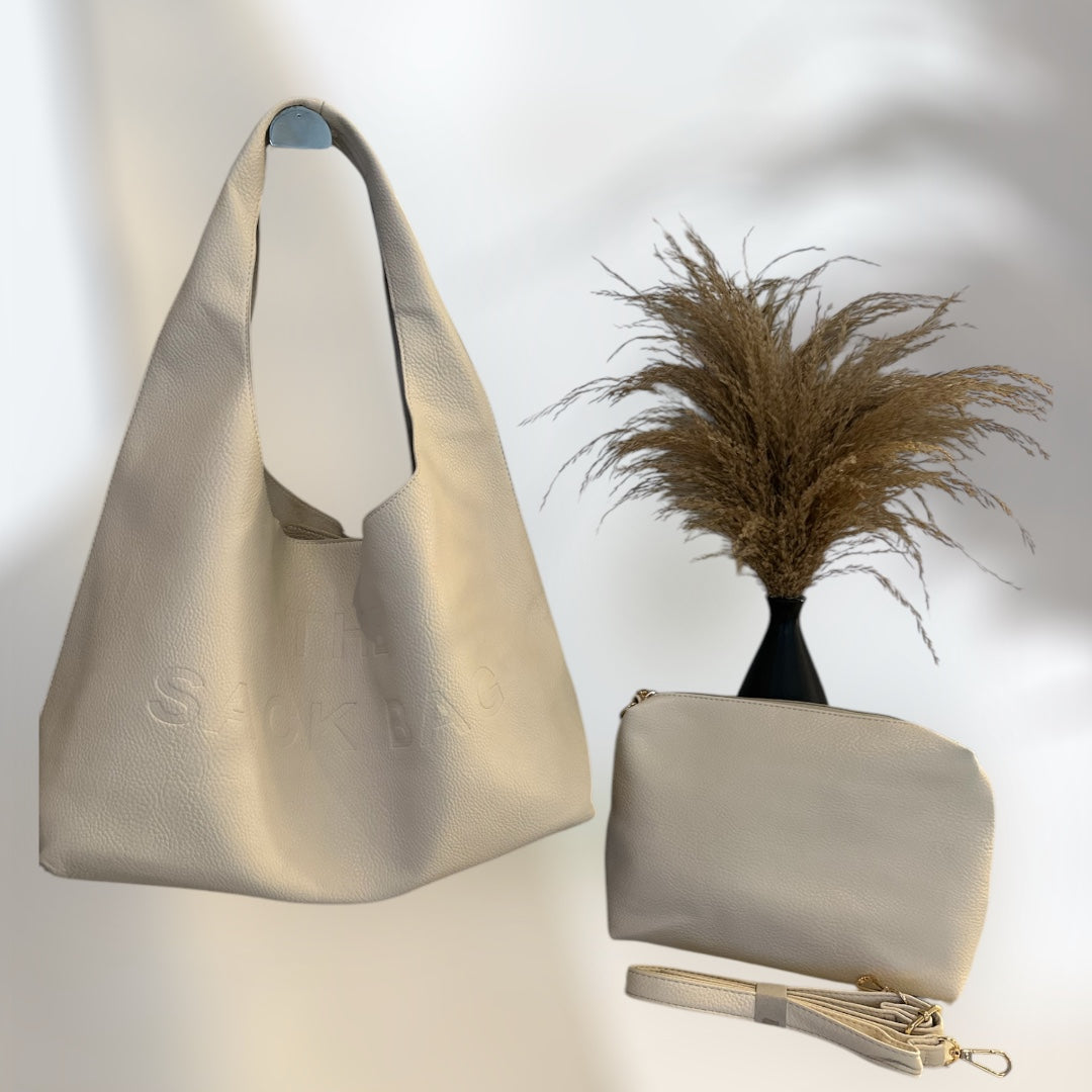 The Sack Bag- Off White
