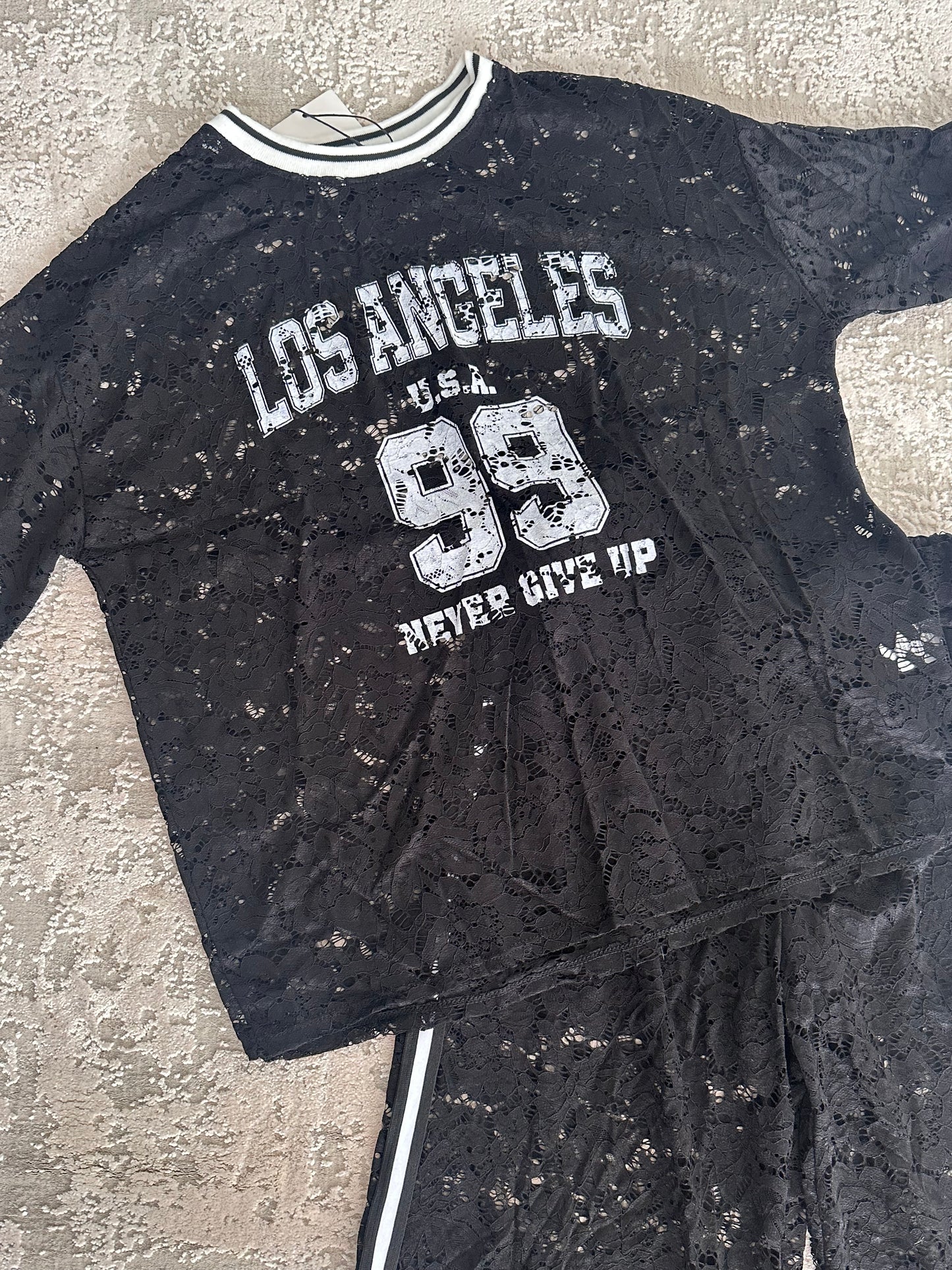 LA Laced Set- Black