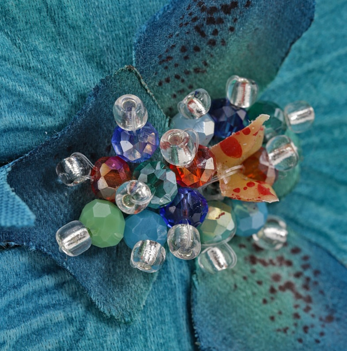 Loretta Orchid Earrings- Turquoise
