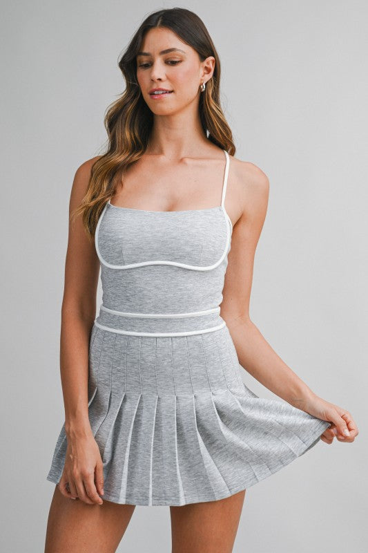 Active Skort Pleaded Dress