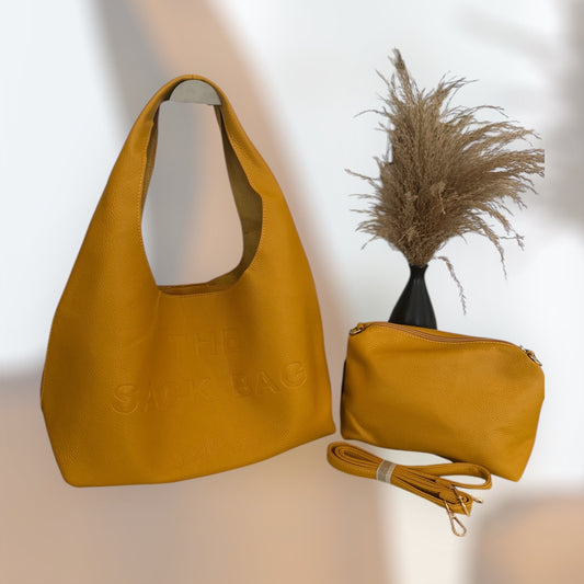 The Sack Bag- Mustard
