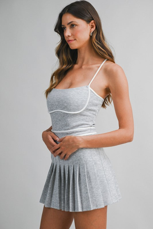 Active Skort Pleaded Dress