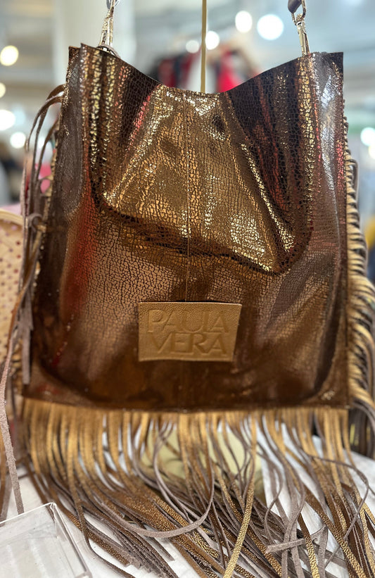 Vera Leather Bag- Copper