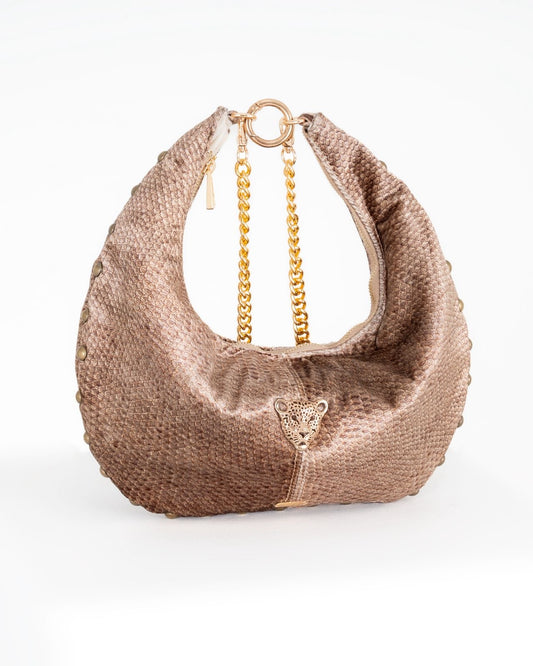 Cartera Hobo- Pitón