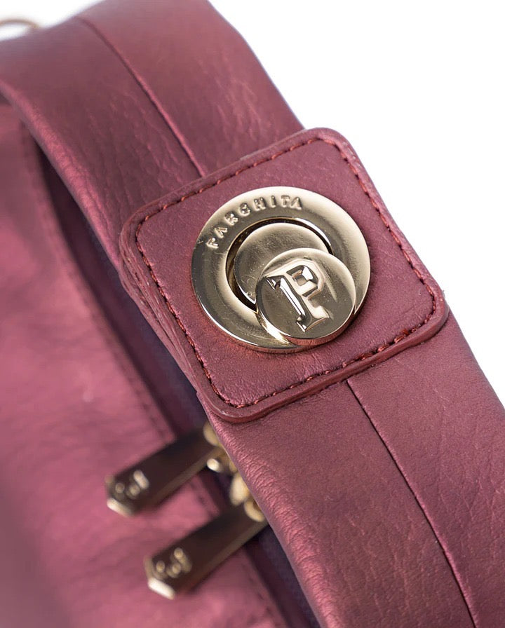 Cartera Lourdes Vinotinto- MEMORIAS