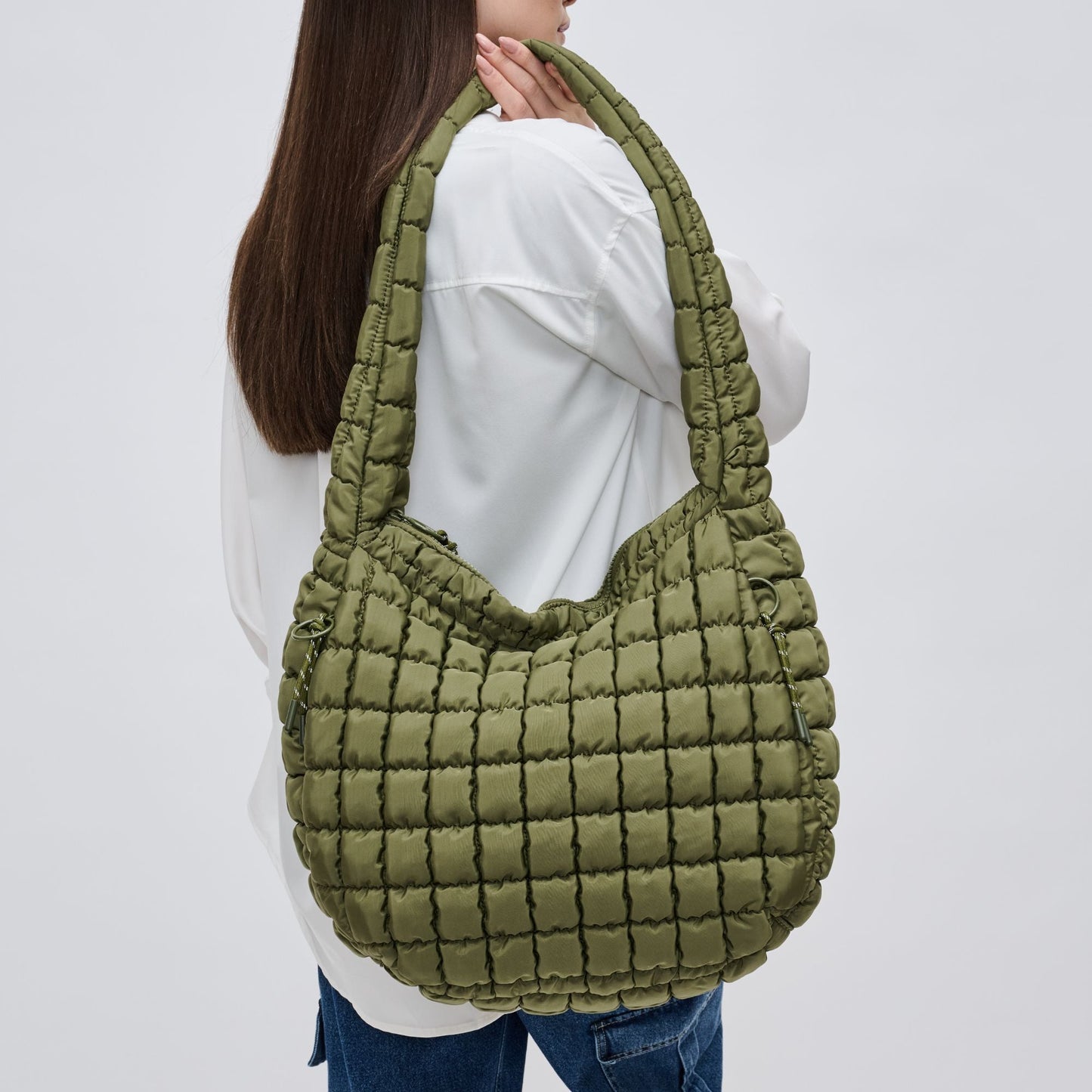 Revive Puffy Bag Olive