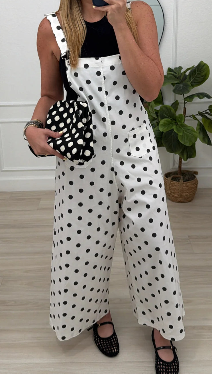Polka Dot Jumpsuit