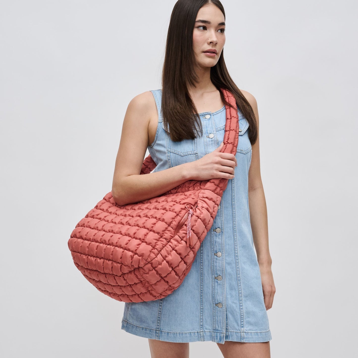 Revive Puffy Bag Terracotta