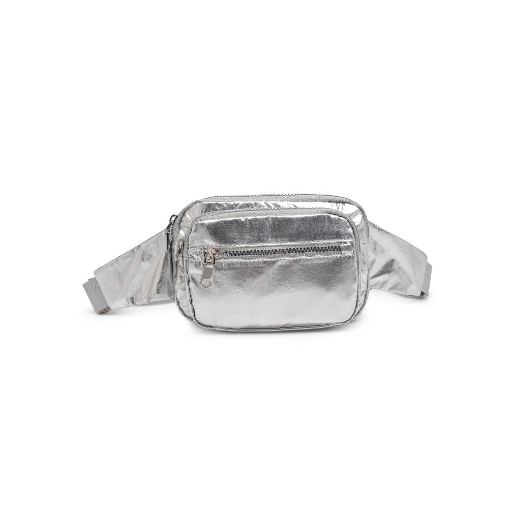 Hip Hugger Belt Bag- Silver