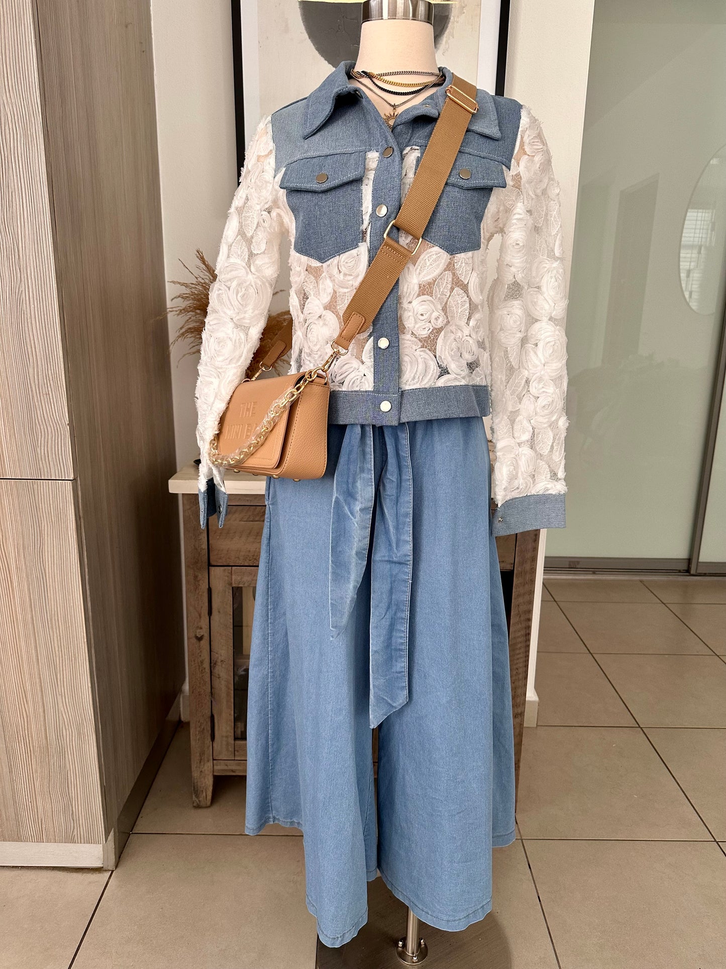 White Denim Jacket