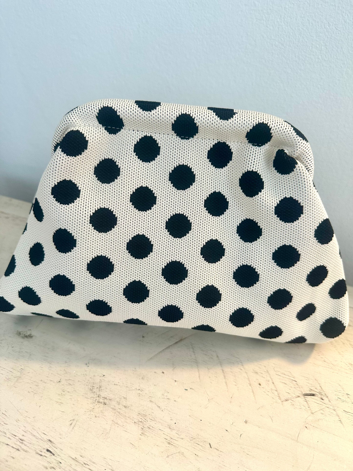 Polka Dots Clutch Bag