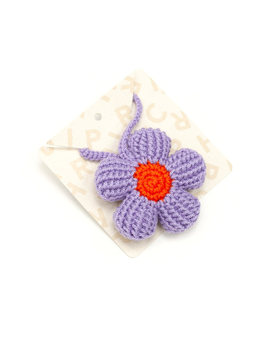 Bag Charm Parchita- Flor Lila