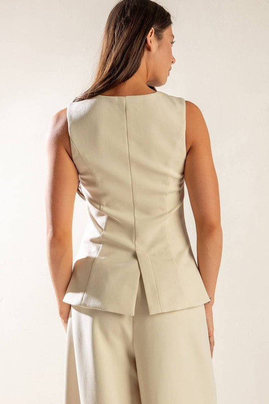 Ecru Vest