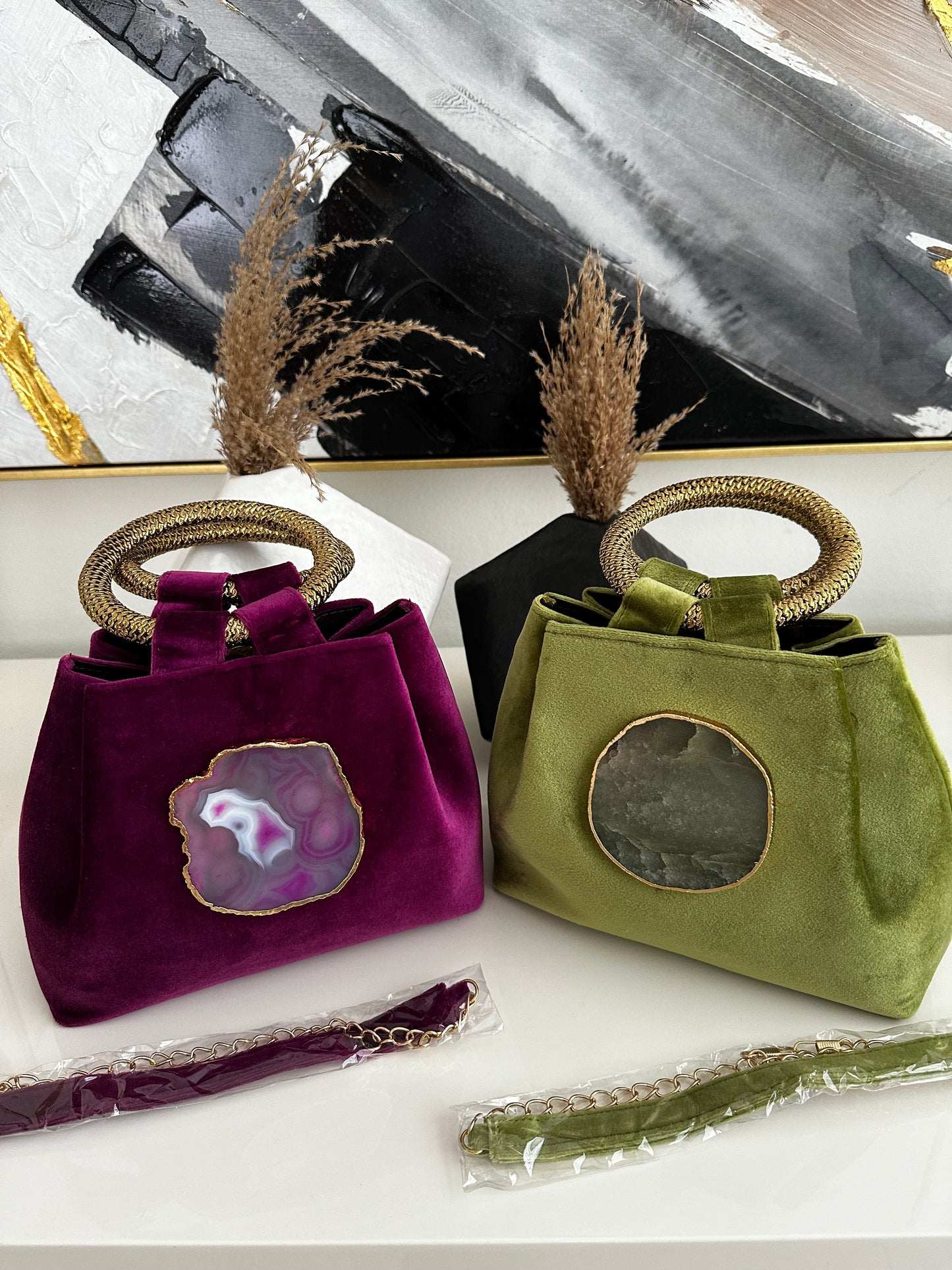 Ágatha Velvet Bag