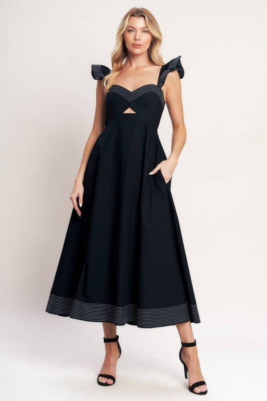 Black Midi Dress
