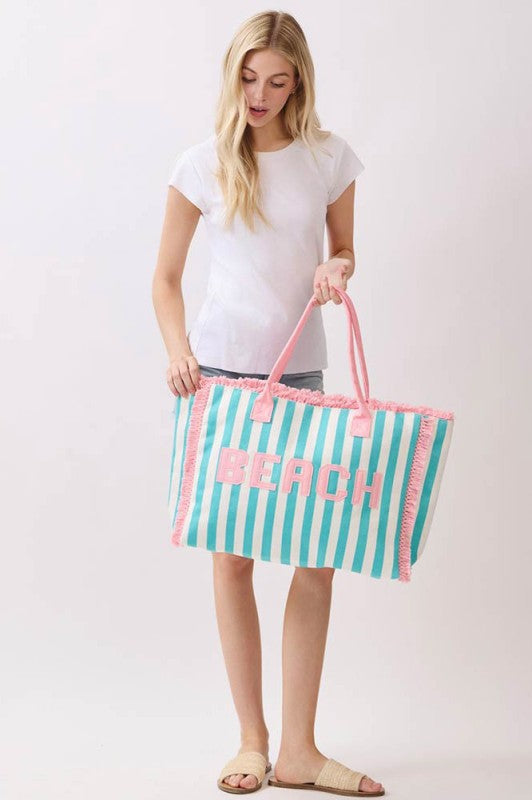 Beach Bag- Aqua