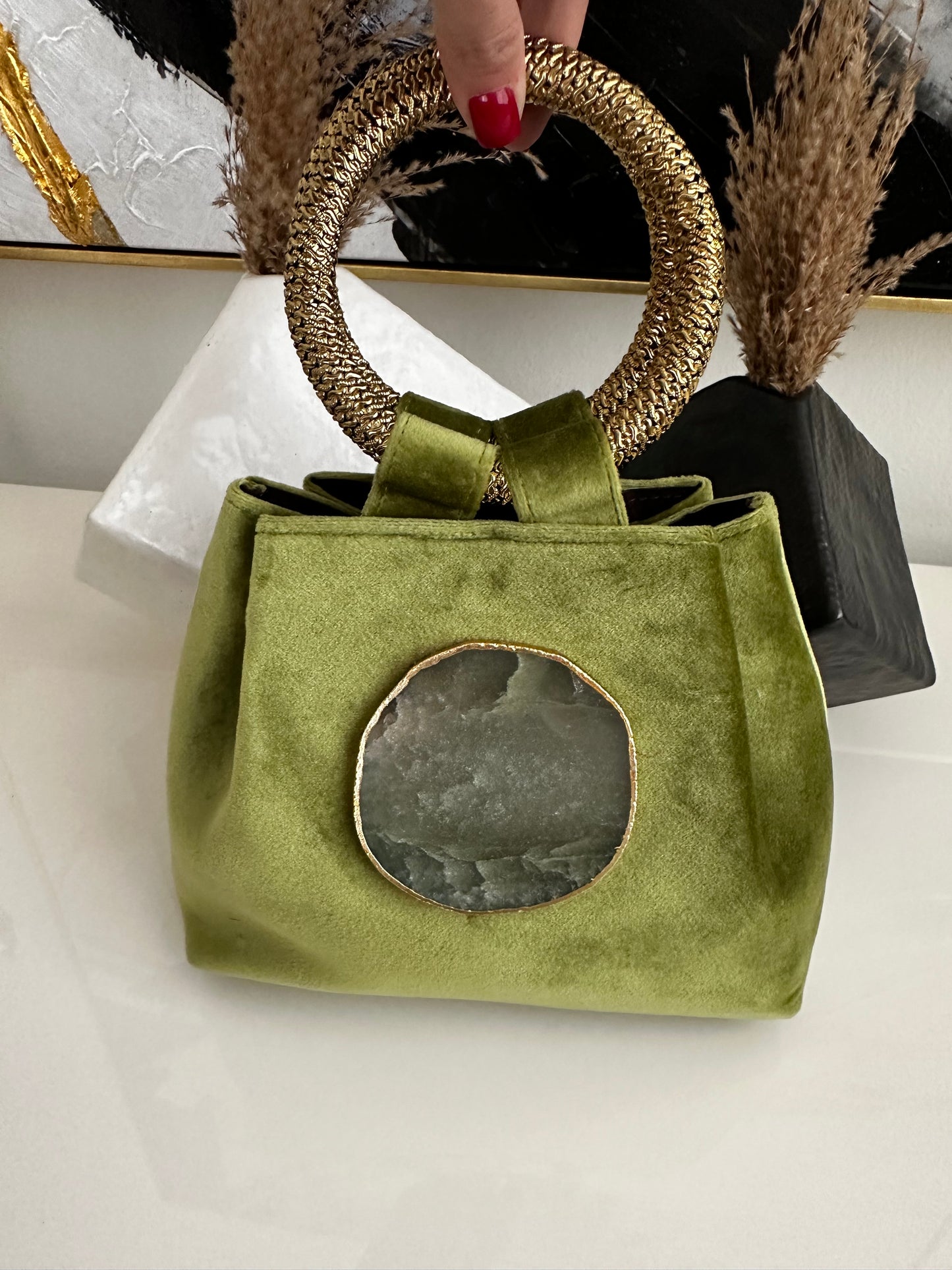 Ágatha Velvet Bag