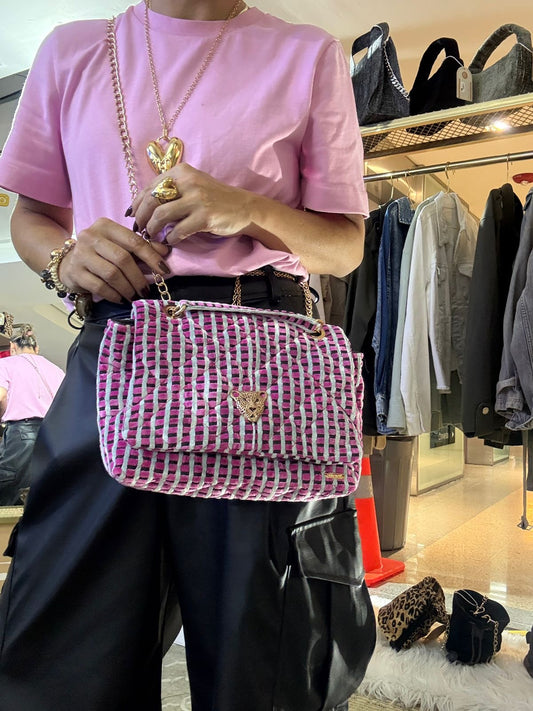 Flap Bag- Pink