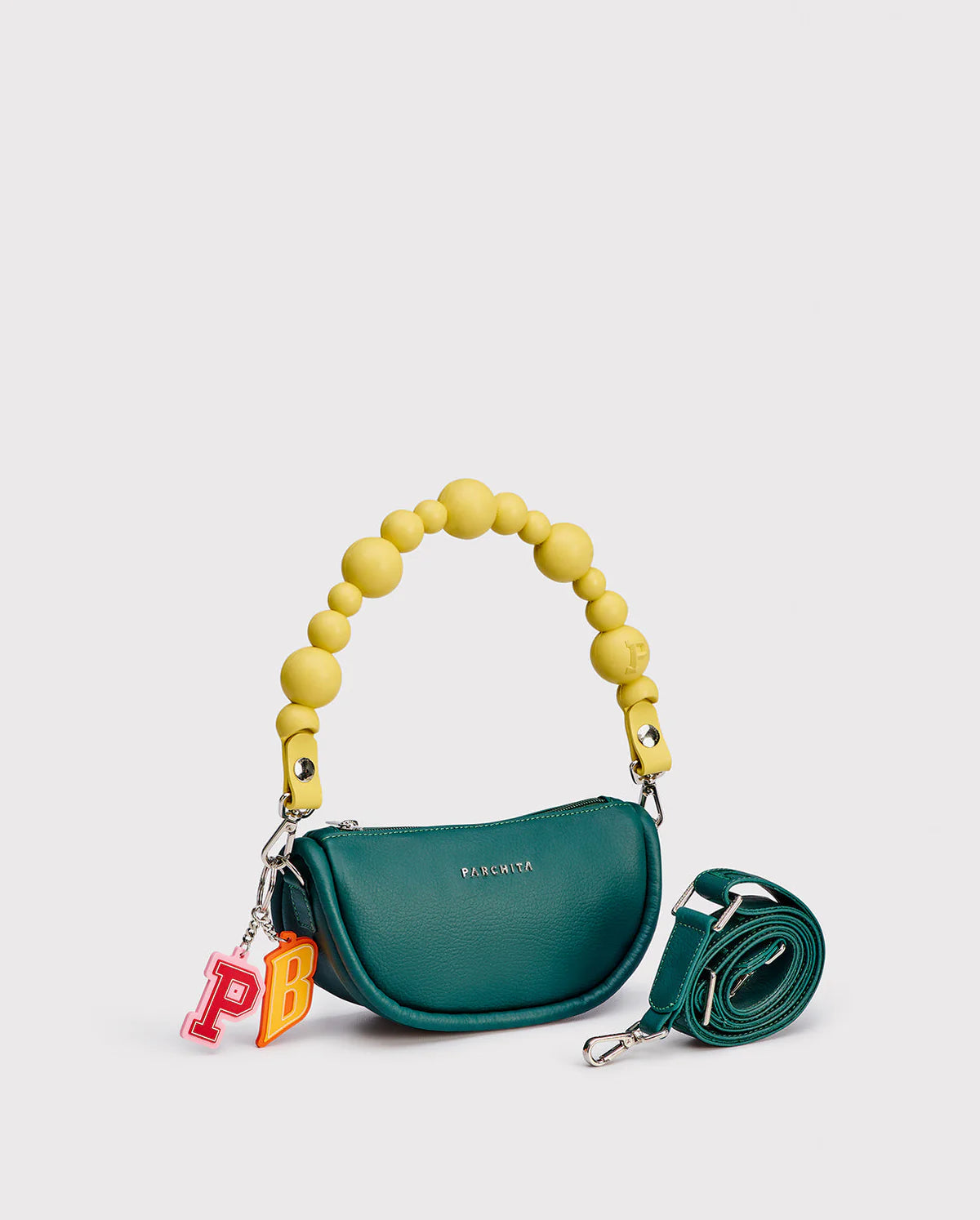 Cartera Lumina- Verde x Amarillo
