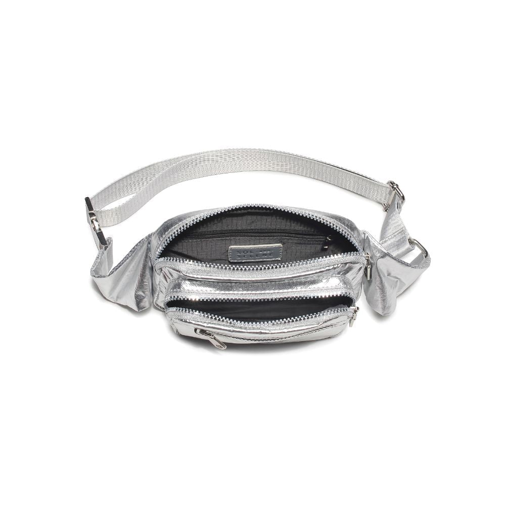 Hip Hugger Belt Bag- Silver