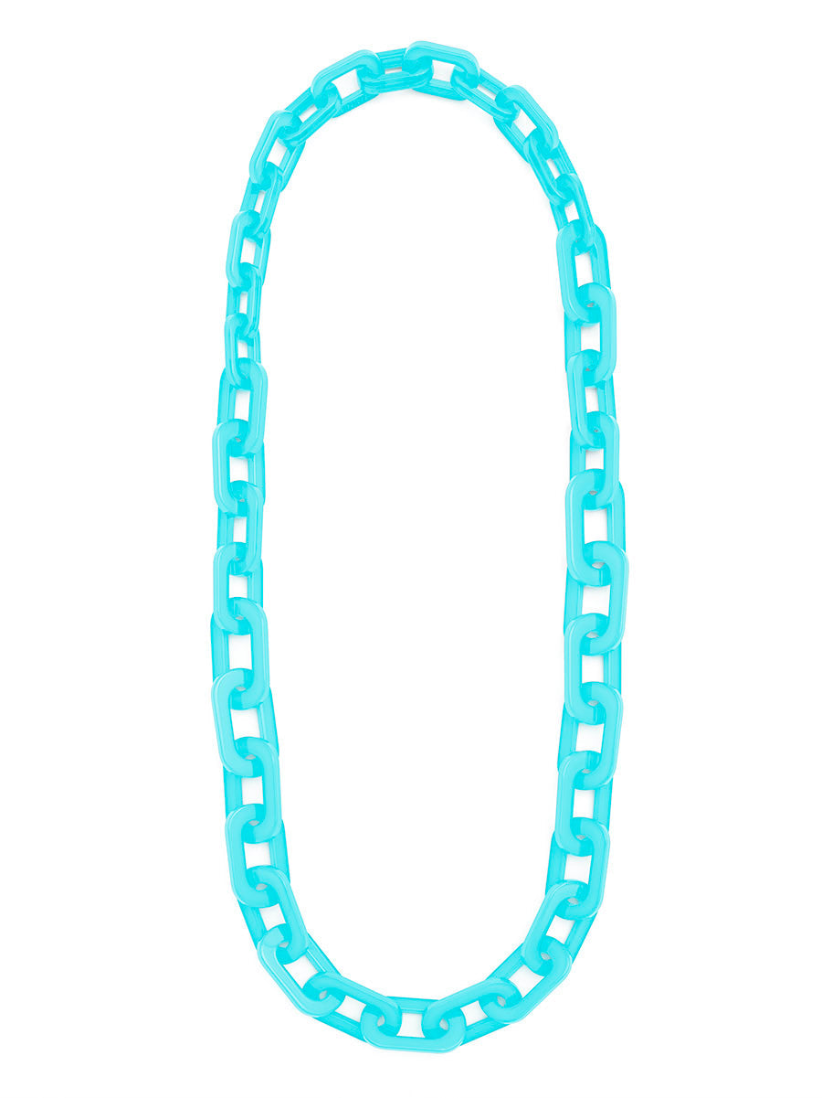 Alice Long Necklace- Aqua