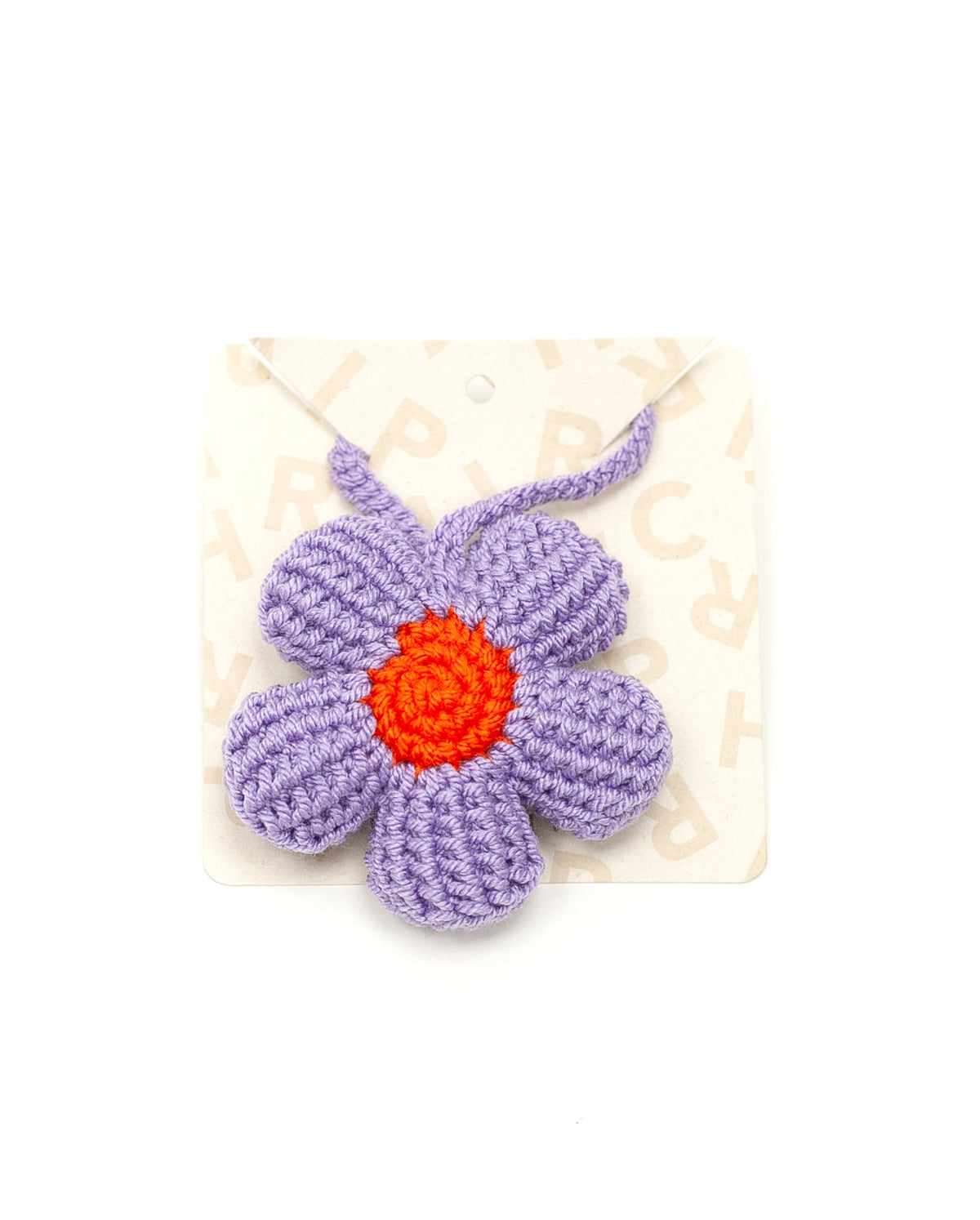 Bag Charm Parchita- Flor Lila