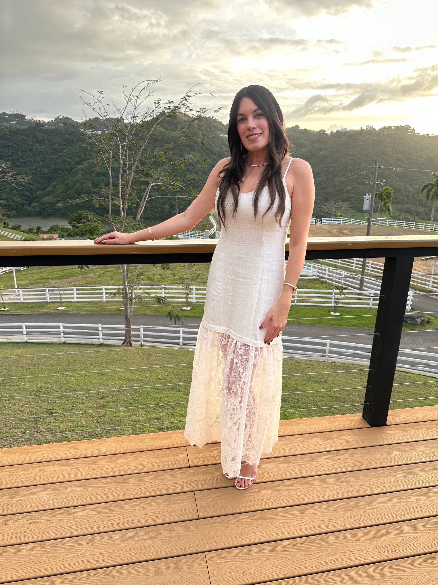 Angelina Laced Dress