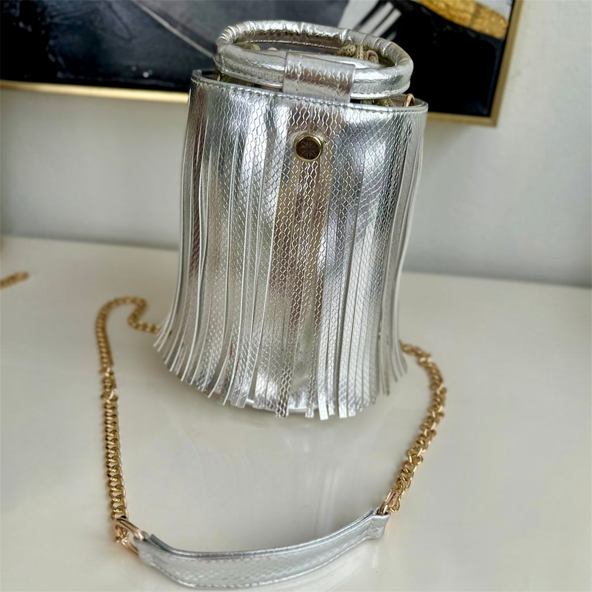 Bolso Milán- Silver