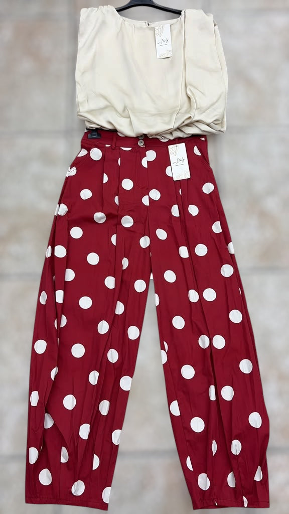 Polka Ballon Pant