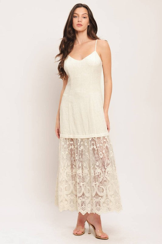 Angelina Laced Dress