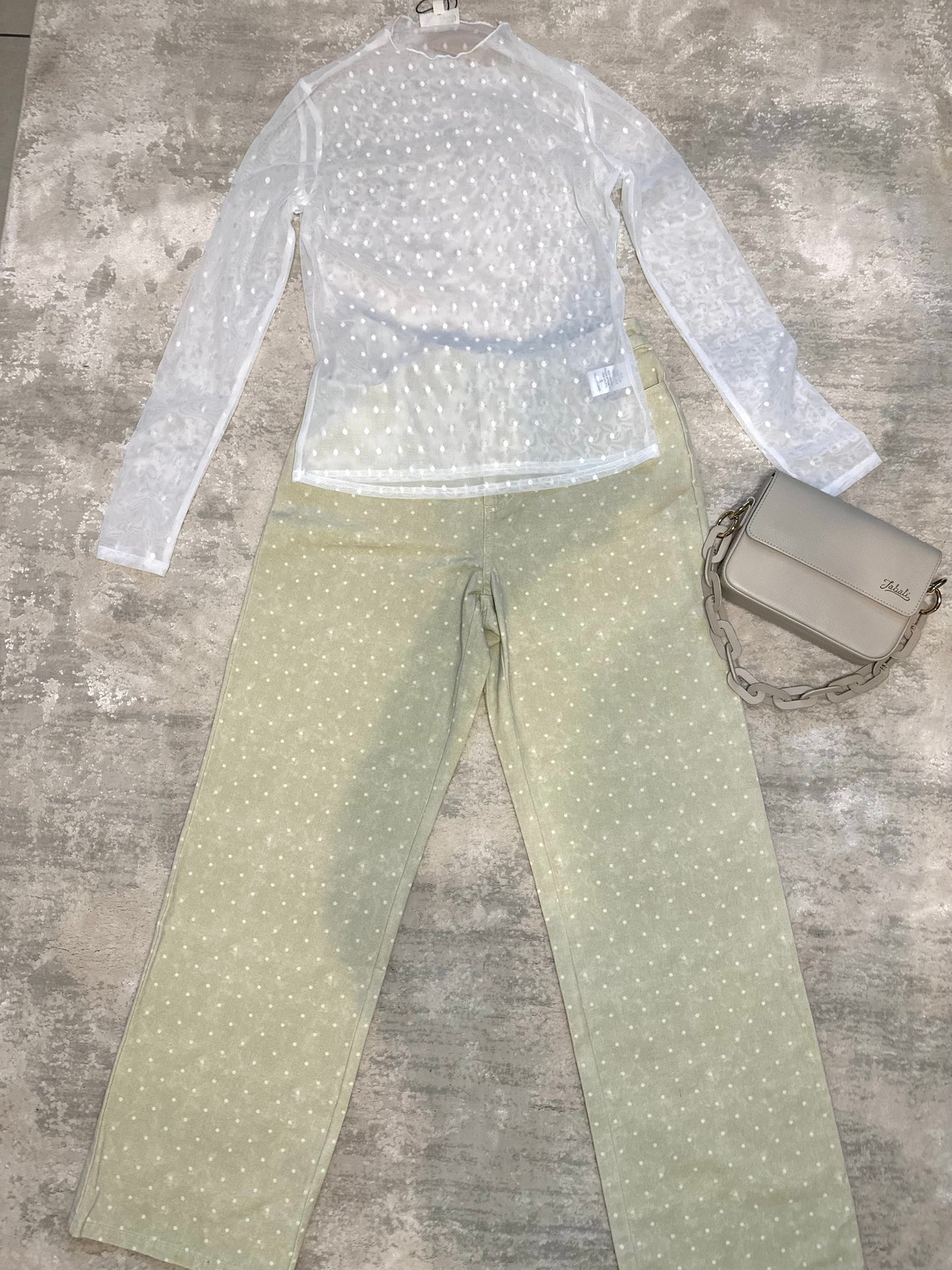 Pistacho Wide Leg Pants