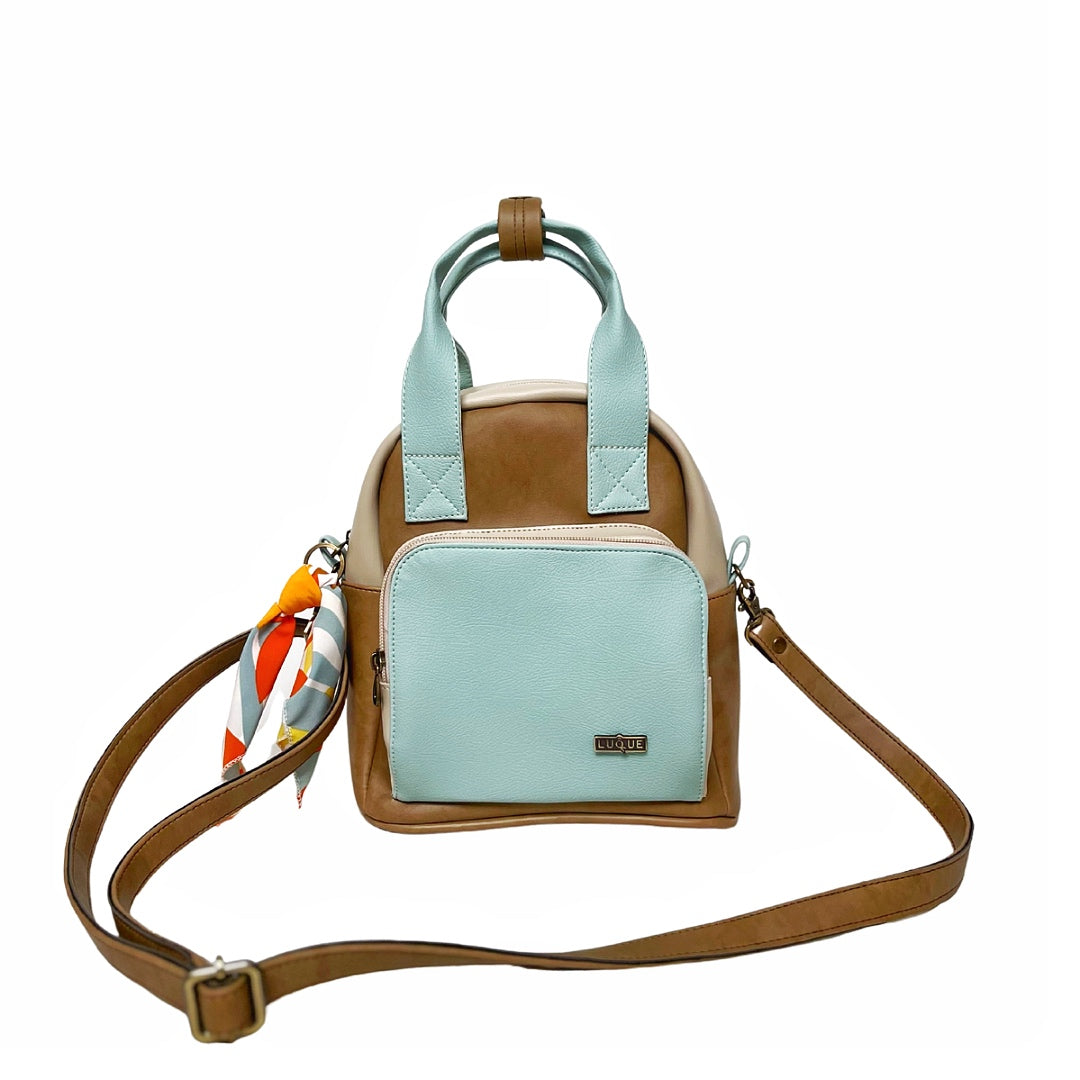 Bolso Morral Sammy Menta/Tabaco