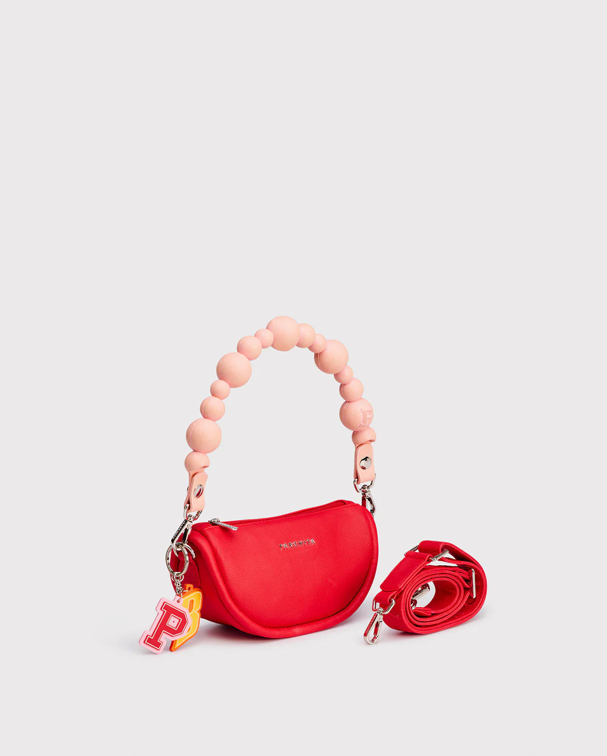 Cartera Lumina- Rojo x Rosado