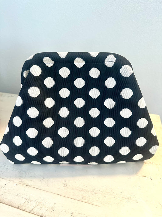 Polka Dots Clutch Bag