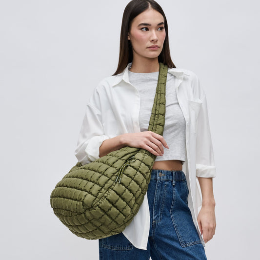 Revive Puffy Bag Olive