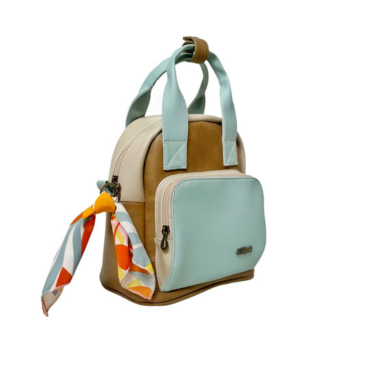 Bolso Morral Sammy Menta/Tabaco