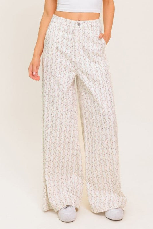 Sweetheart Wide Leg Pant