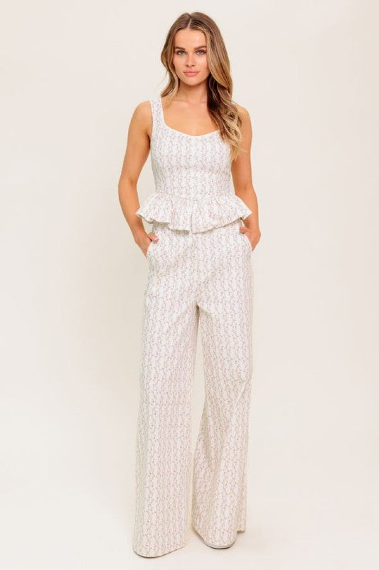 Sweetheart Wide Leg Pant
