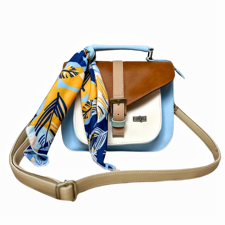 Bolso Morral Carmen- Azul Cielo