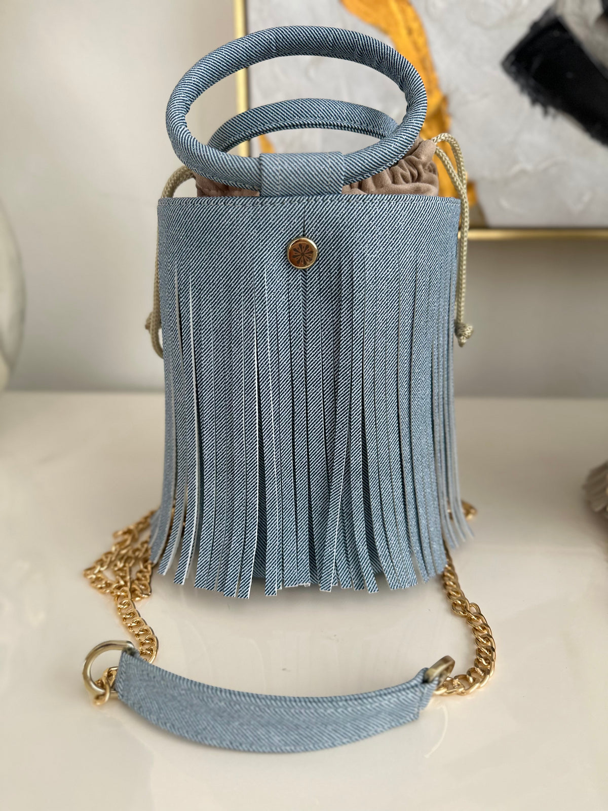 Bolso Milán- Light Denim