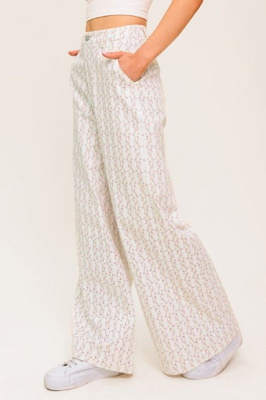 Sweetheart Wide Leg Pant