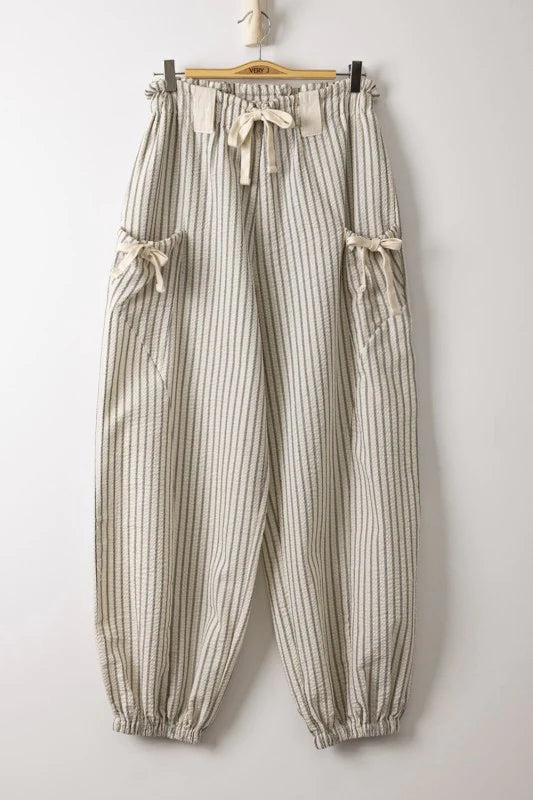 Striped Balloon Pants