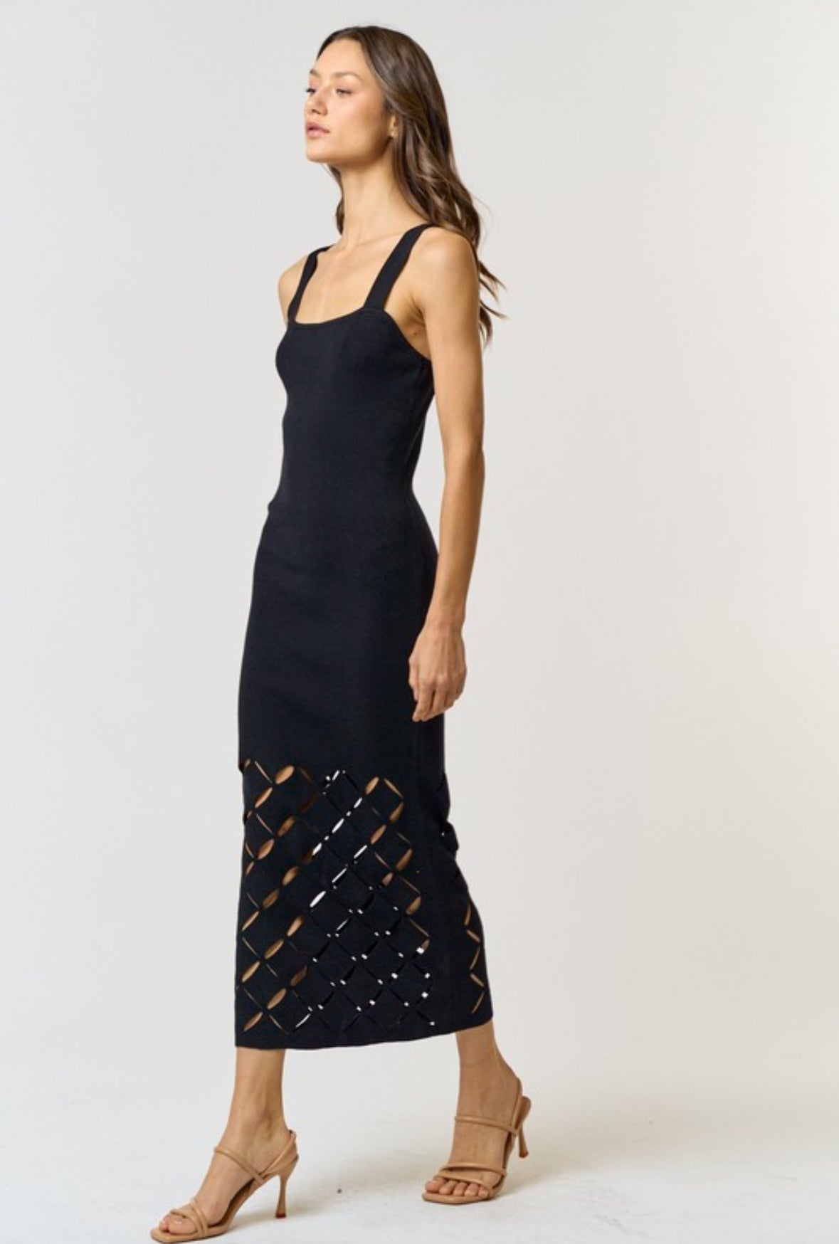 Black Midi Dress